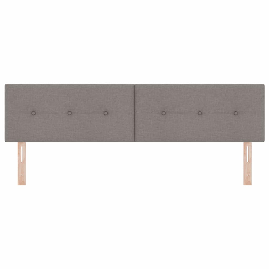 Tête de lit avec tête de lit Taupe 180 cm Cuir synthétique - XIOS
