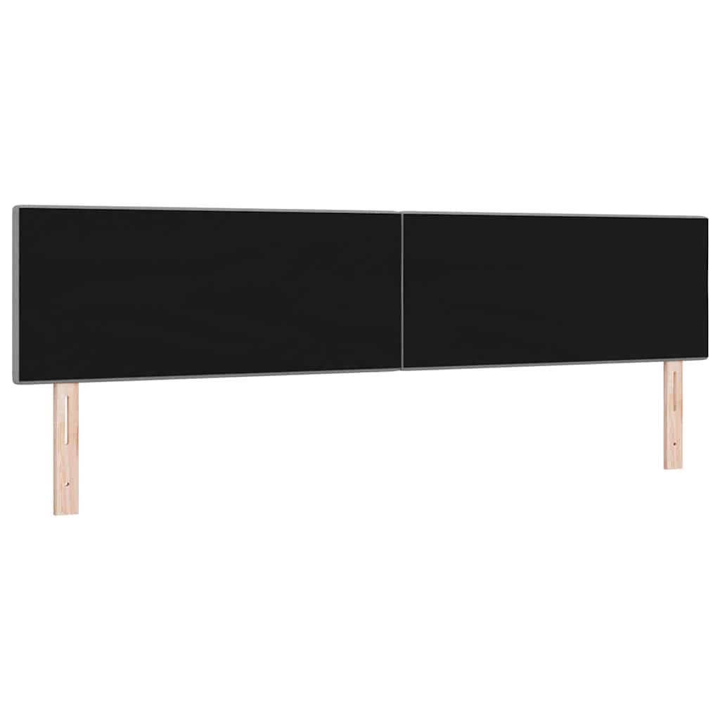 Tête de lit avec tête de lit Gris clair 200 cm tissu - XIOS
