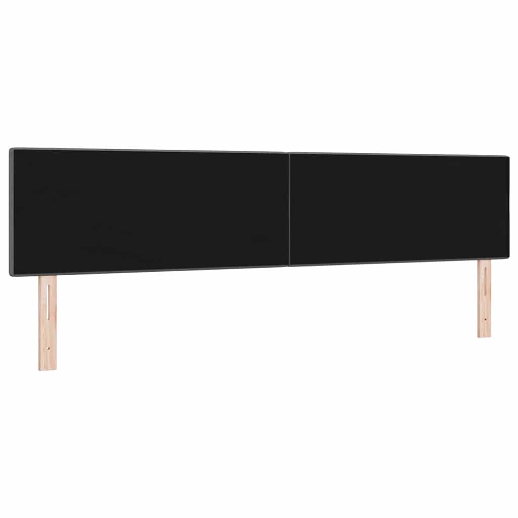 Tête de lit avec tête de lit Gris foncé 200 cm tissu - XIOS