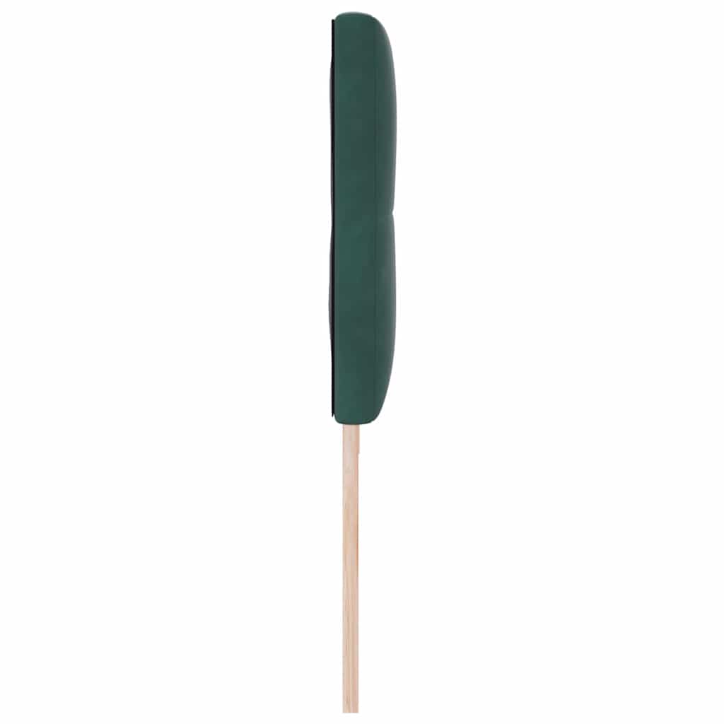 Tête de lit avec tête de lit Vert foncé 200 cm Cuir synthétique - XIOS