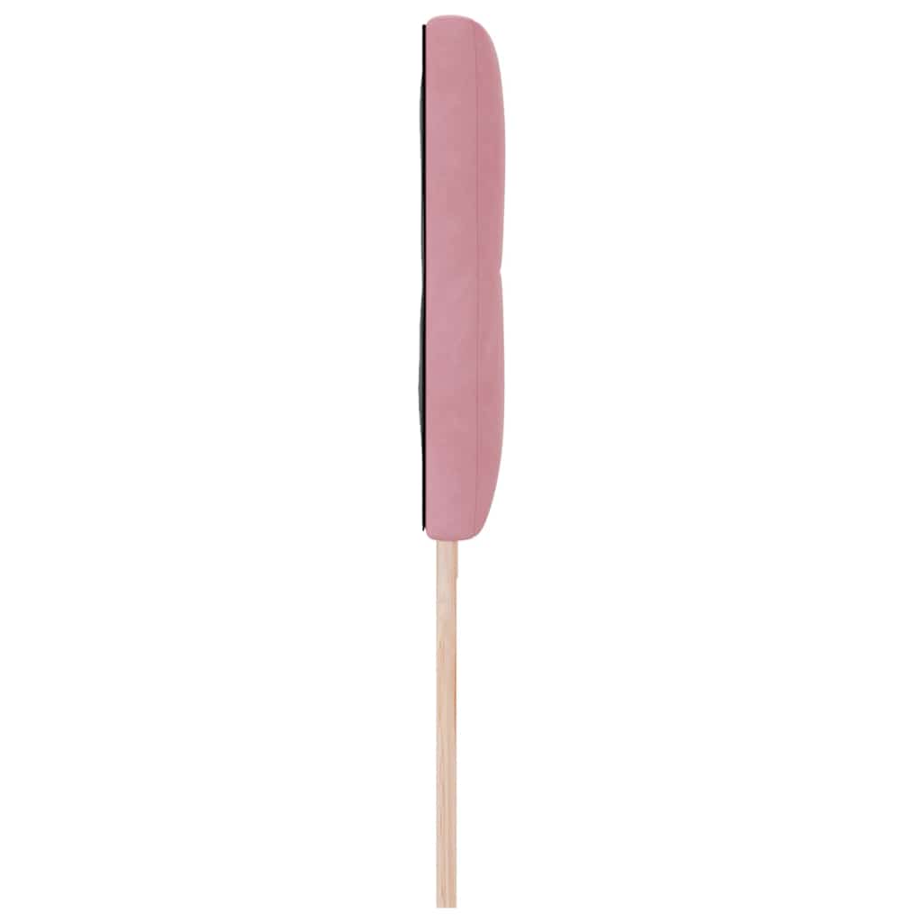Tête de lit avec tête de lit Rose 200 cm Cuir synthétique - XIOS