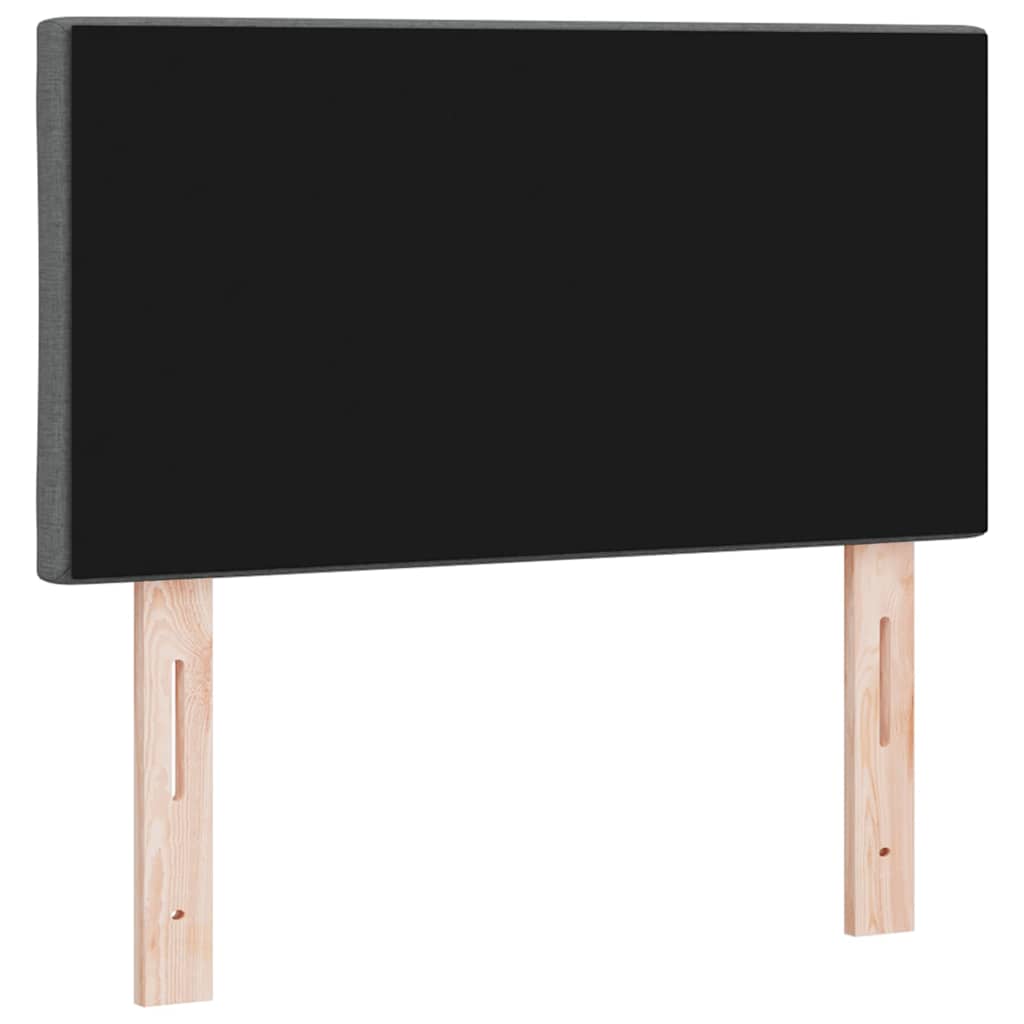 Tête de Lit en Tissu Géométrique Gris foncé 80 cm tissu - XIOS