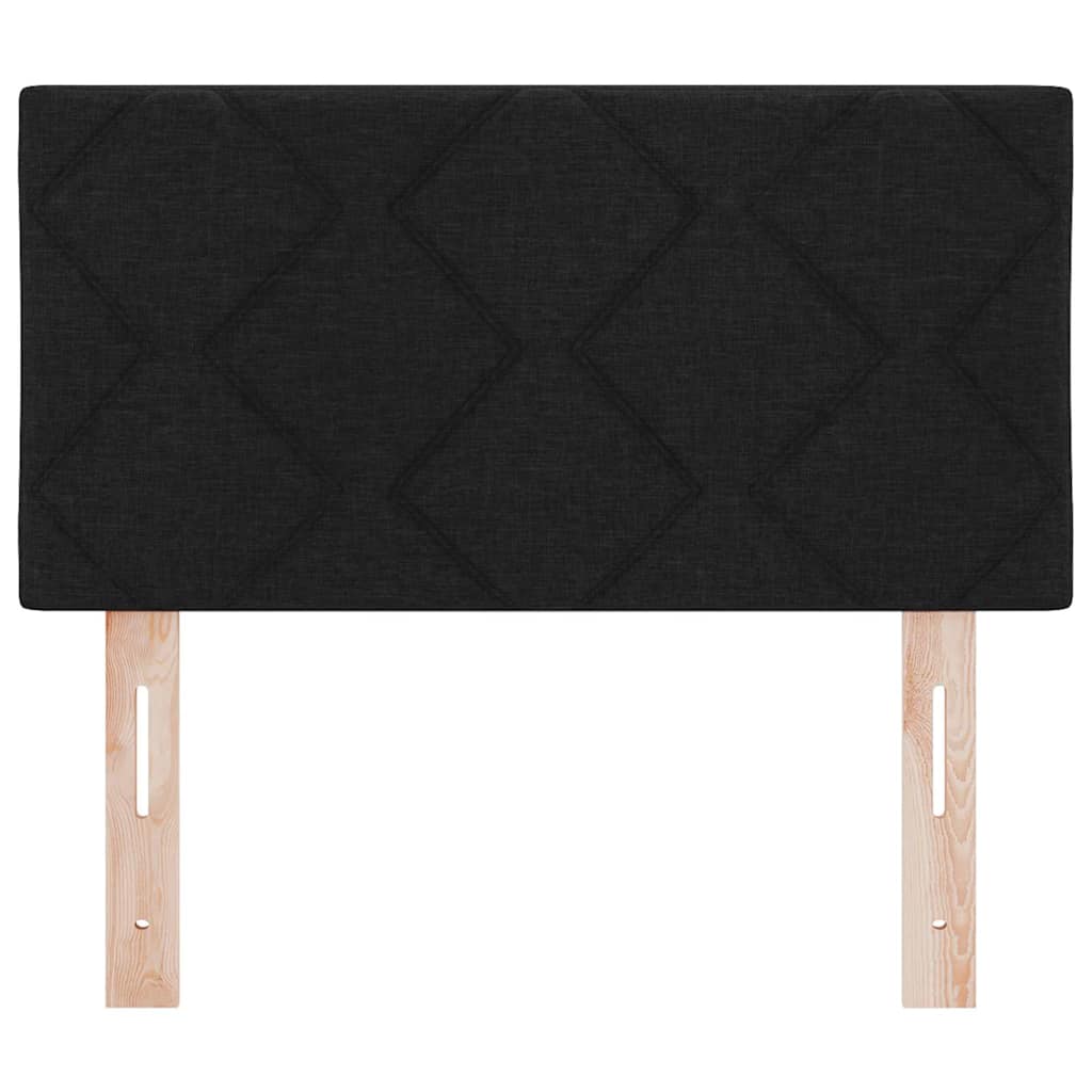 Tête de Lit en Tissu Géométrique Noir 80 cm tissu - XIOS