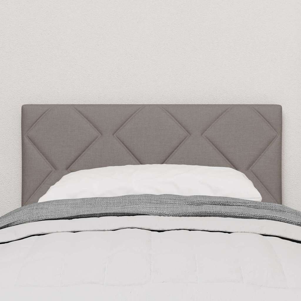 Tête de Lit en Tissu Géométrique Taupe 80 cm tissu - XIOS