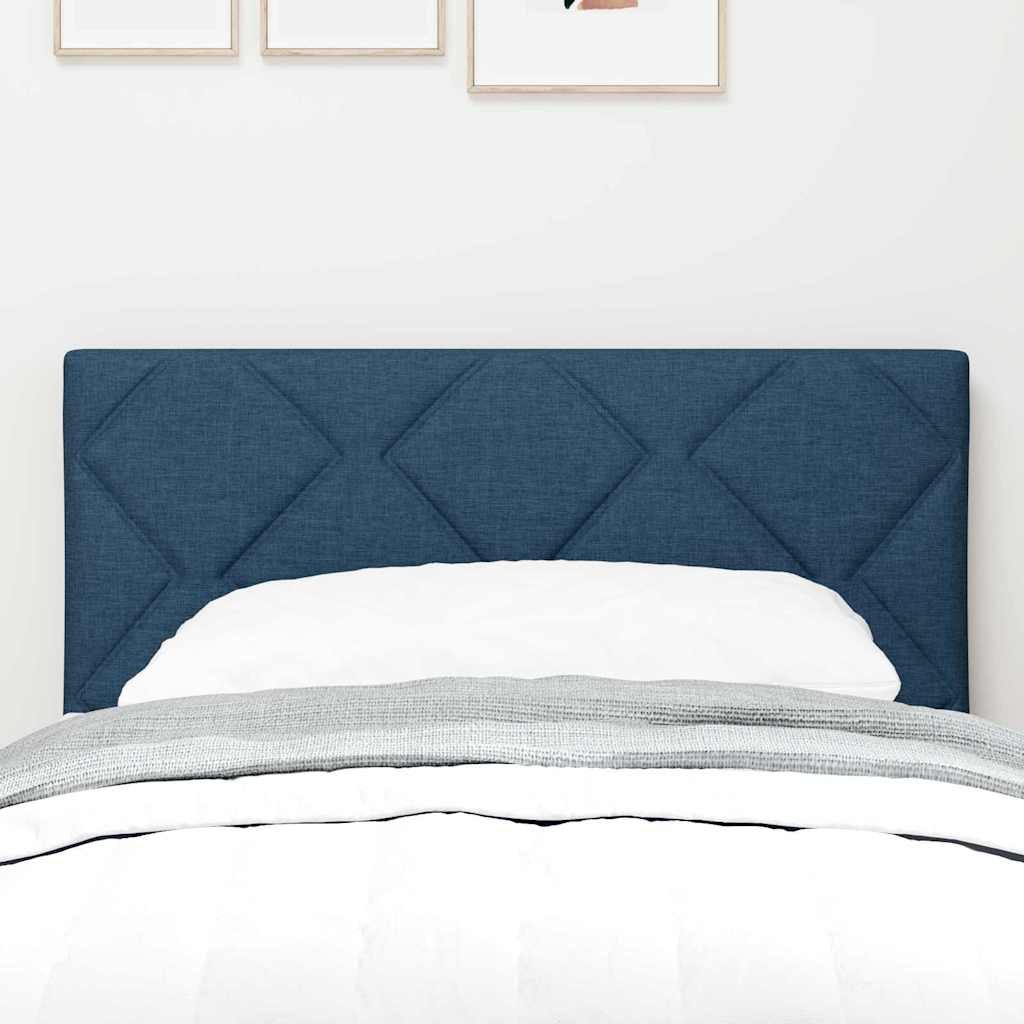 Tête de Lit en Tissu Géométrique Bleu 80 cm tissu - XIOS