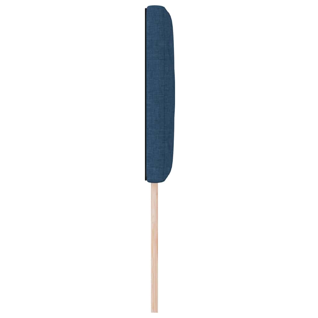 Tête de Lit en Tissu Géométrique Bleu 80 cm tissu - XIOS