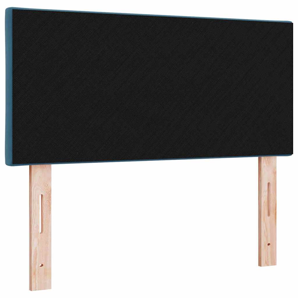 Tête de lit Montage mural Géométrique Bleu foncé 90 cm Velours - XIOS