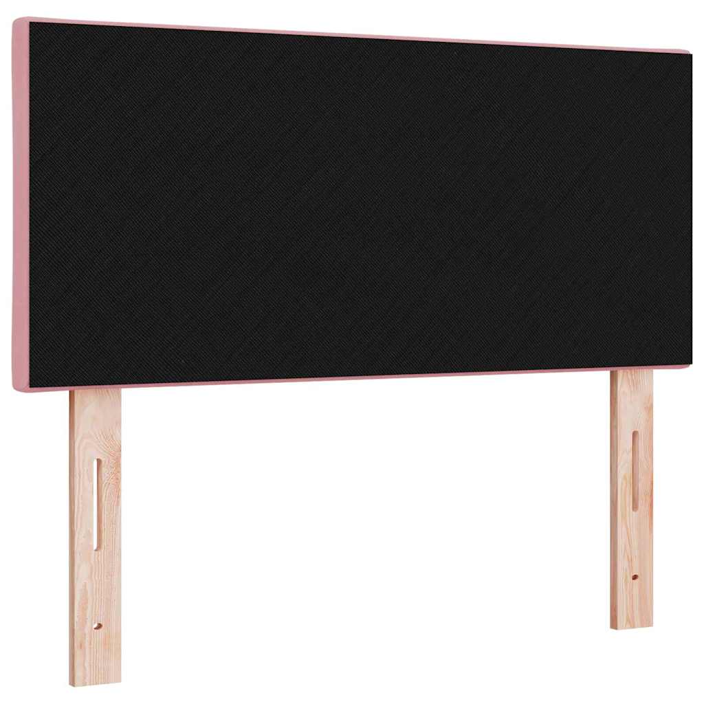 Tête de lit Montage mural Géométrique Rose 90 cm Velours - XIOS