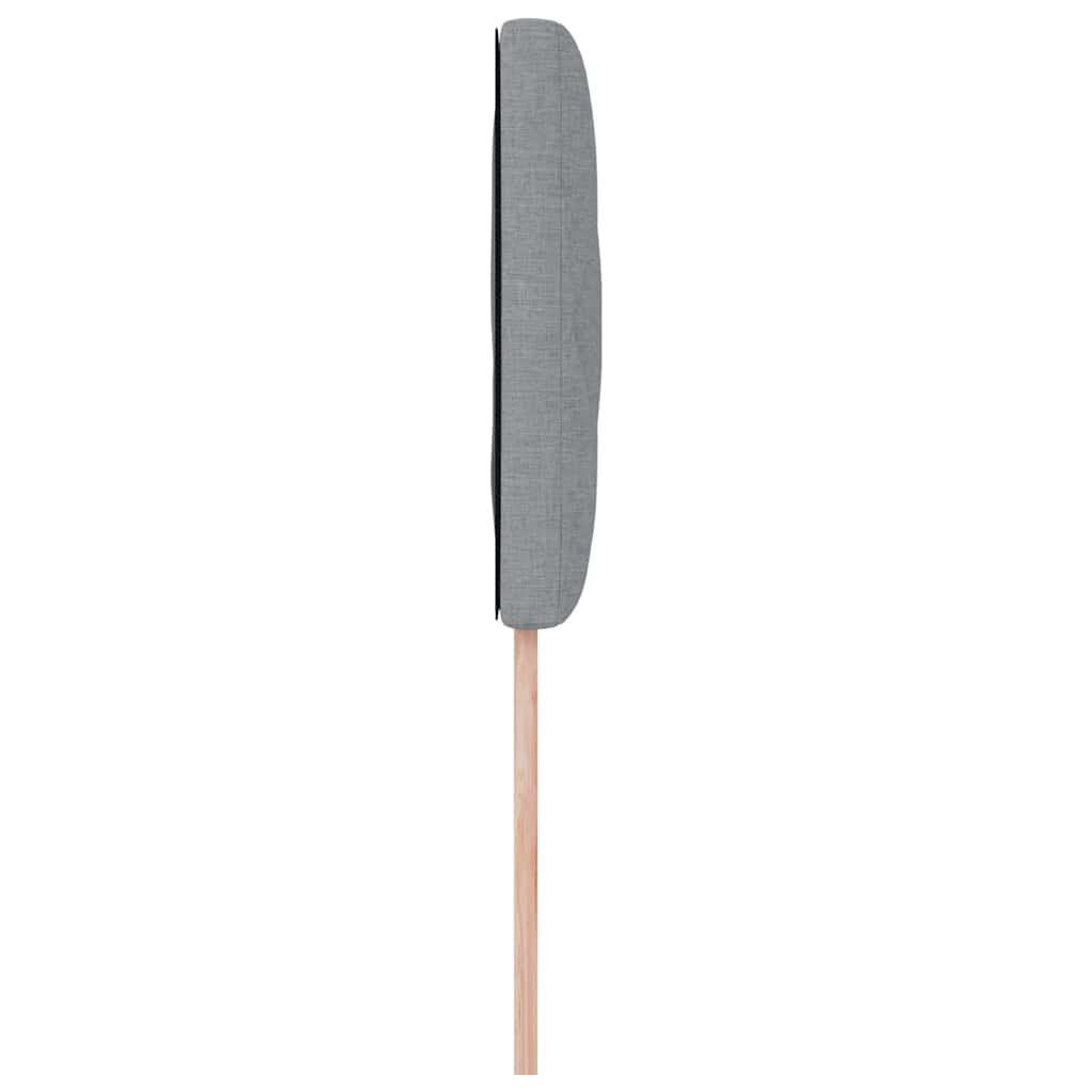 Tête de Lit en Tissu Géométrique Gris clair 100 cm tissu - XIOS