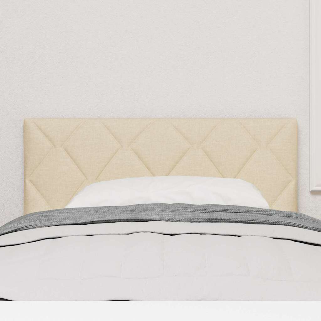 Tête de Lit en Tissu Géométrique Crème 100 cm tissu - XIOS