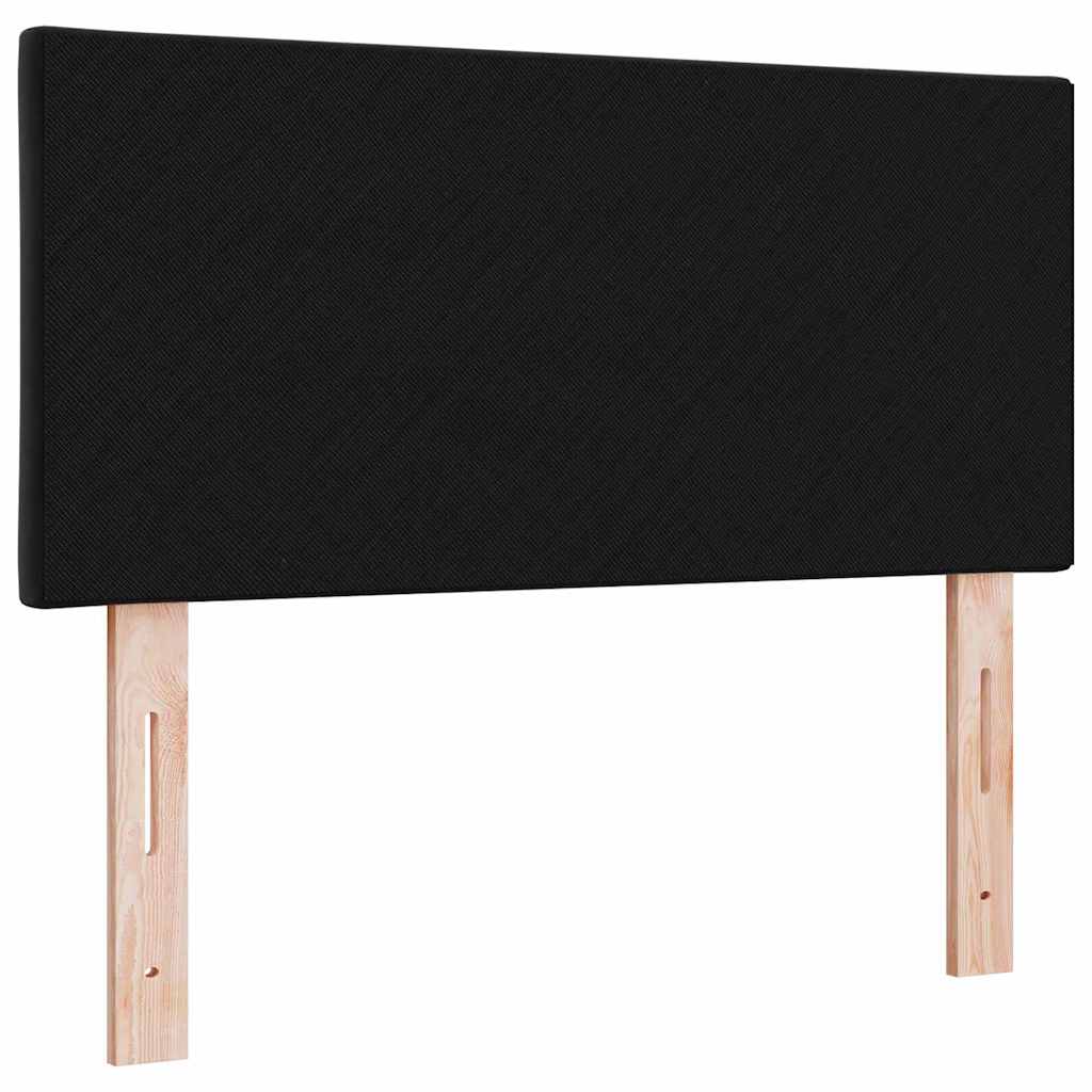 Tête de lit Montage mural Géométrique Noir 100 cm Velours - XIOS
