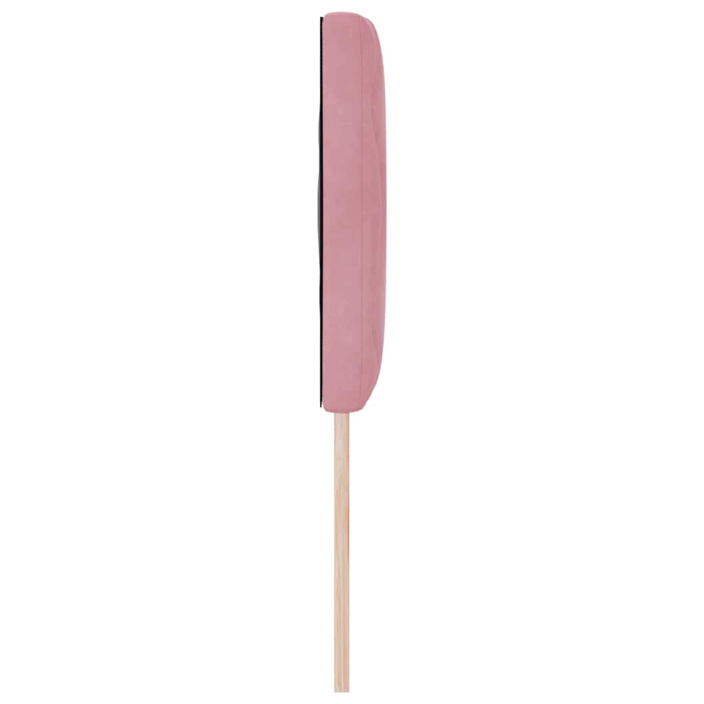 Tête de lit Rose 160 cm Velours - XIOS