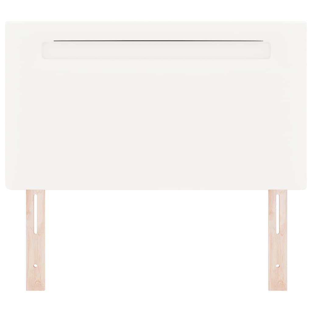 Tête de lit avec des lumières à LED Blanc 100 cm PVC - XIOS