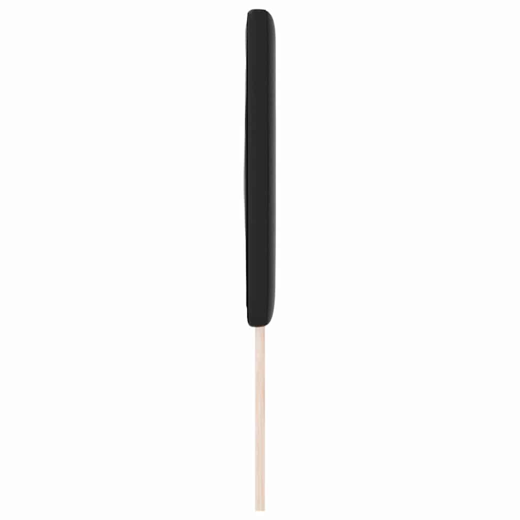 Tête de lit avec des lumières à LED Noir 180 cm PVC - XIOS