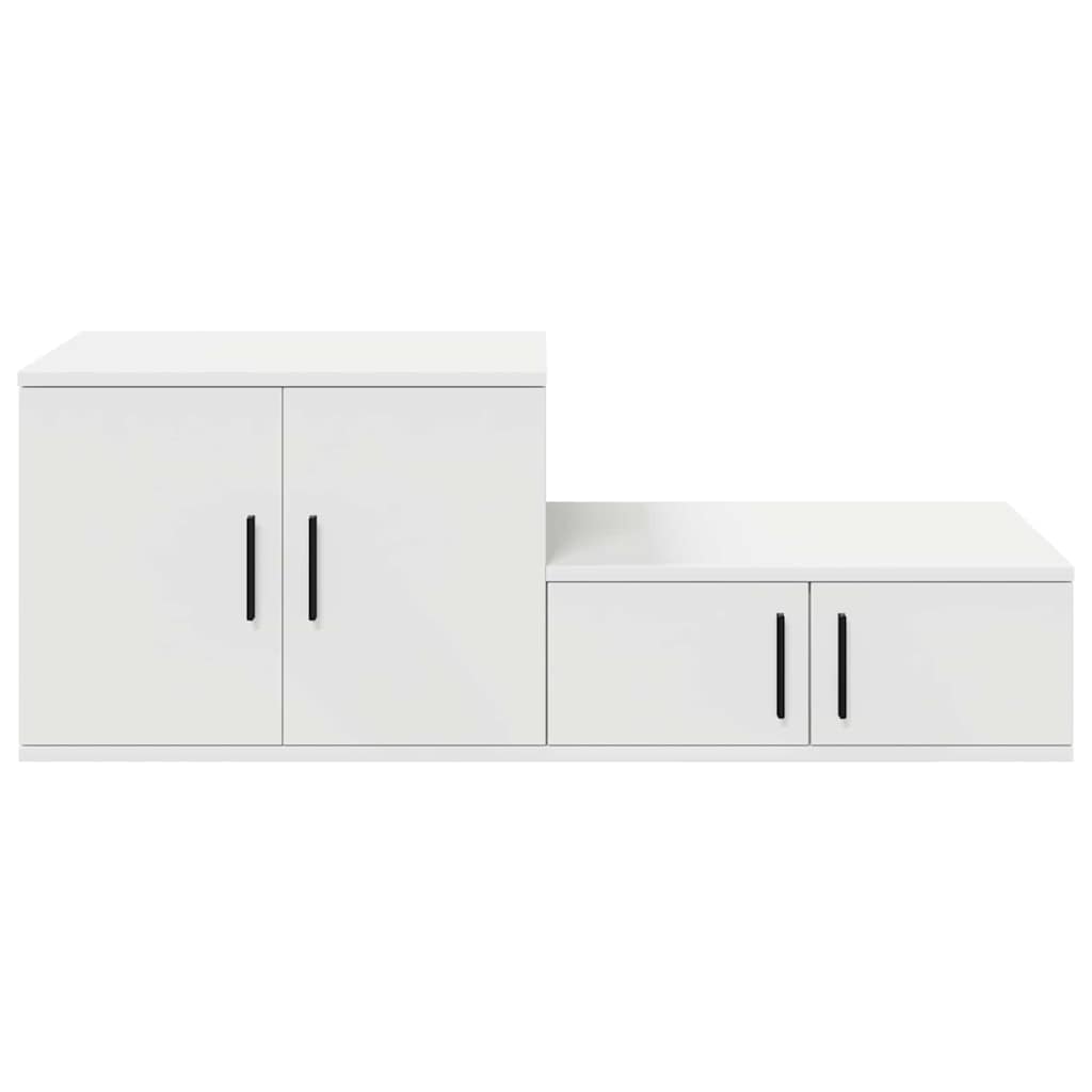 Armoire de rangement Blanc 118 x 41 x 40 cm Bois d'ingénierie - XIOS