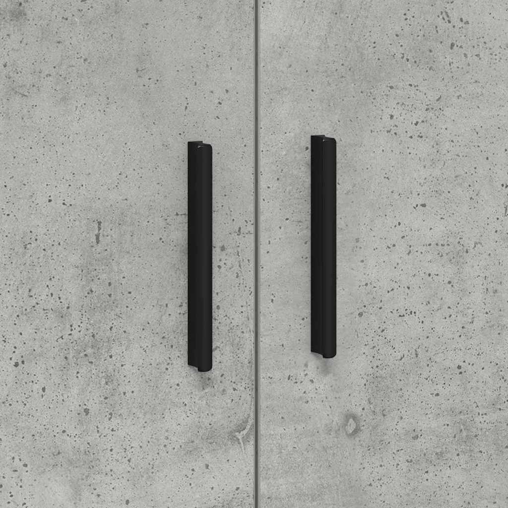 Armoire de rangement Gris béton 118 x 41 x 40 cm