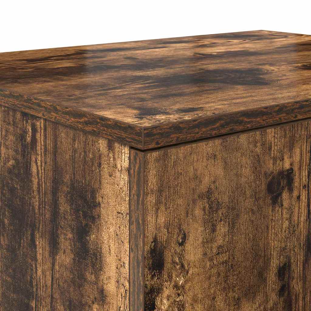 Armoire de rangement Chêne fumé 118 x 41 x 40 cm - XIOS