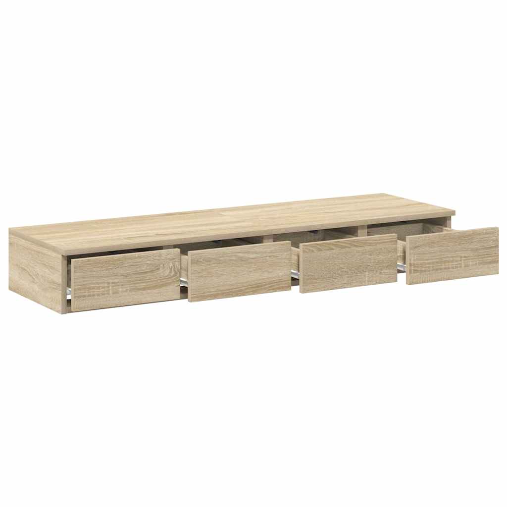 Tiroirs de lit avec tiroir Chêne sonoma 120 x 36.5 x 16.5 cm - XIOS