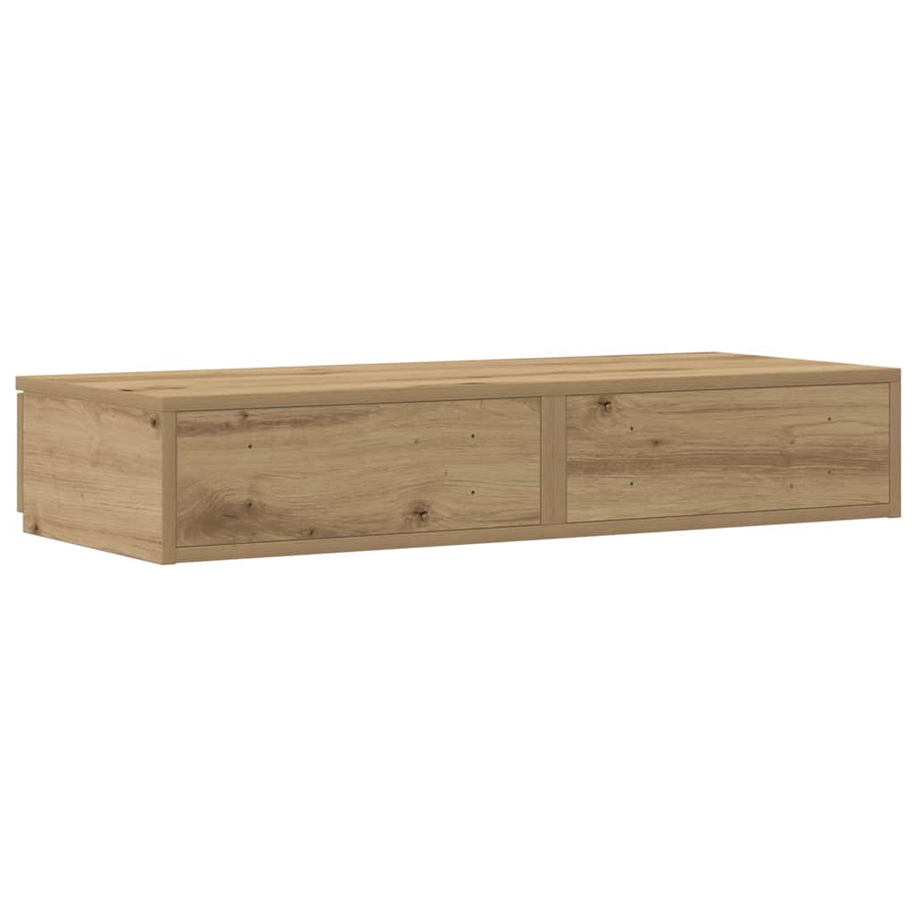 Tiroirs de lit avec tiroir Chêne artisanal 75 x 36,5 x 16,5 cm - XIOS