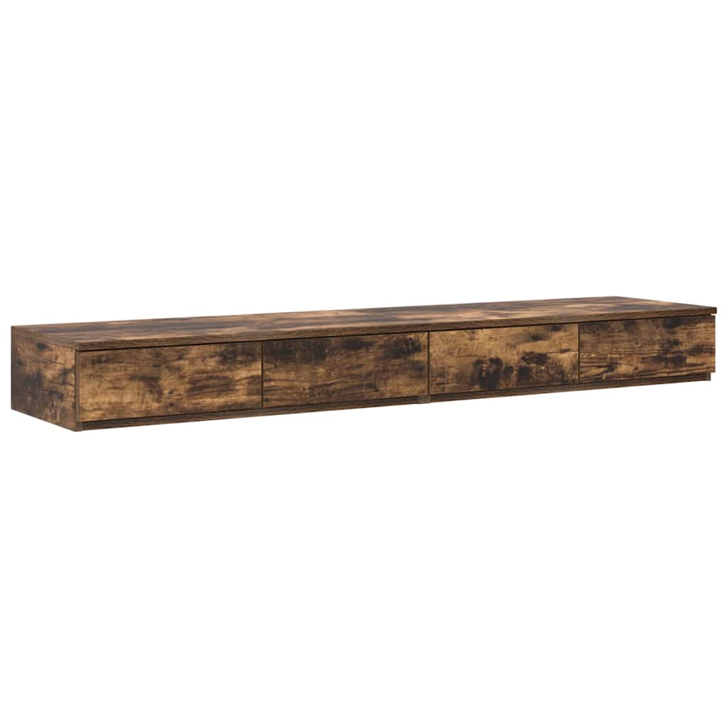 Tiroirs de lit avec tiroir Chêne fumé 160 x 36.5 x 16.5 cm - XIOS