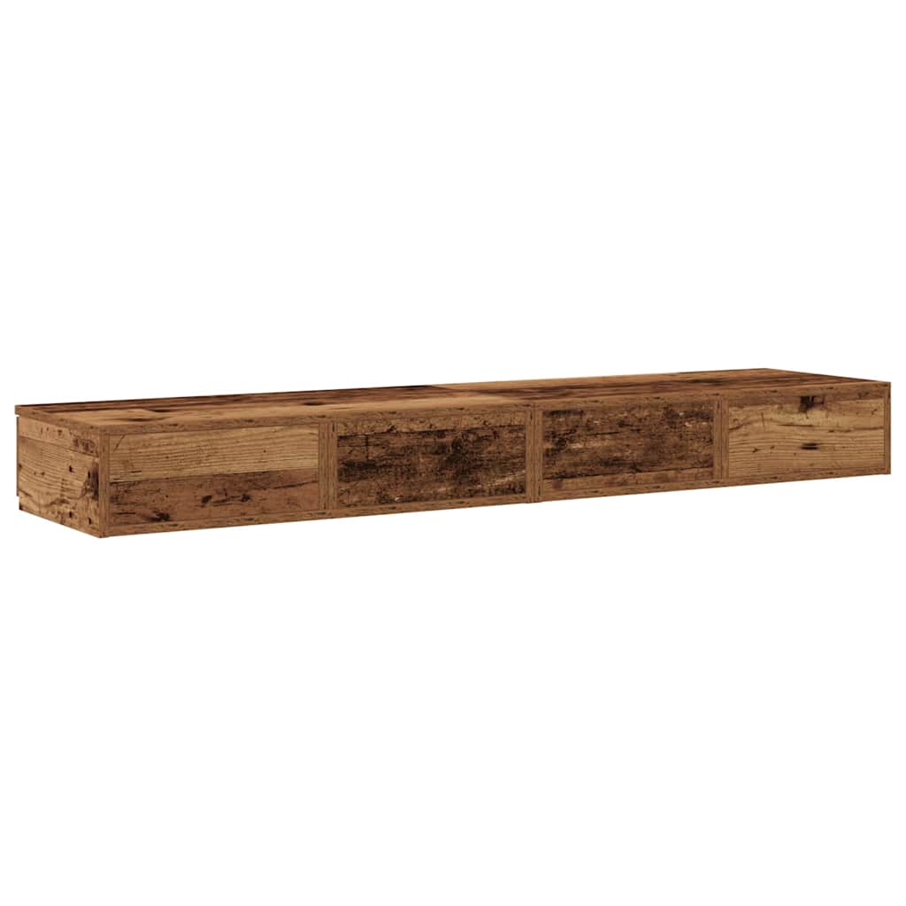 Tiroirs de lit avec tiroir Bois ancien 160 x 36.5 x 16.5 cm - XIOS