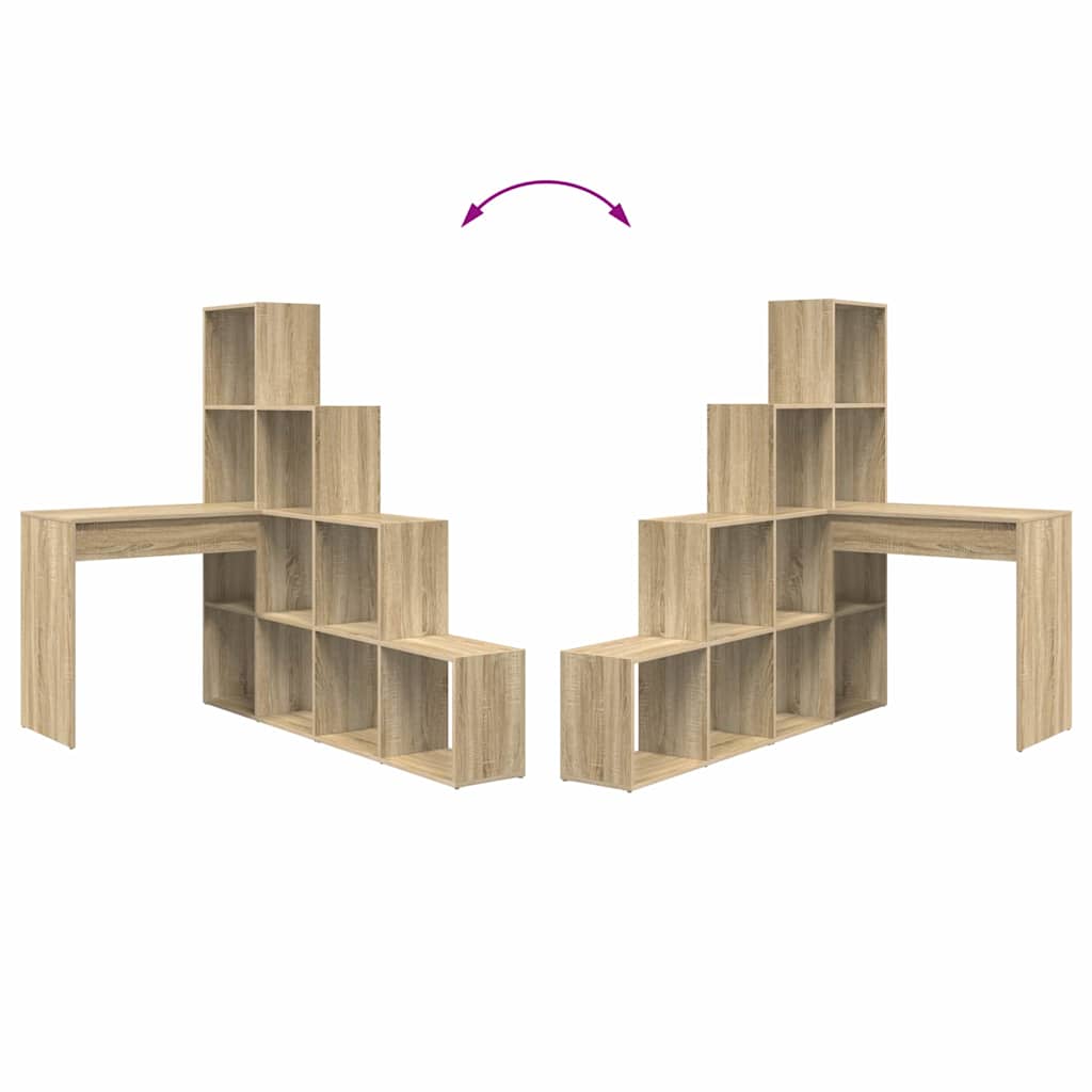 Bureau d'angle Chêne Sonoma 101,5 x 149,5 x 149,5 cm - XIOS