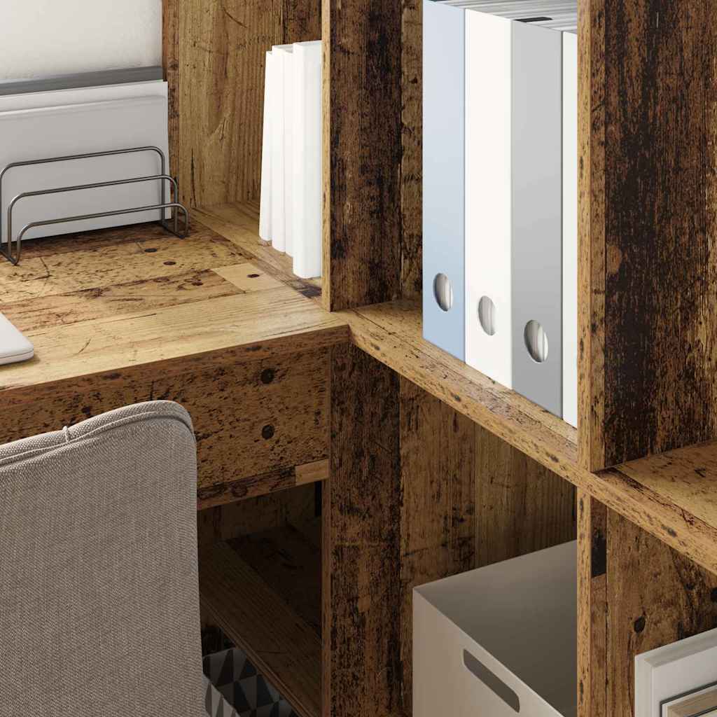 Bureau d'angle Bois Ancien 101,5 x 149,5 x 149,5 cm - XIOS