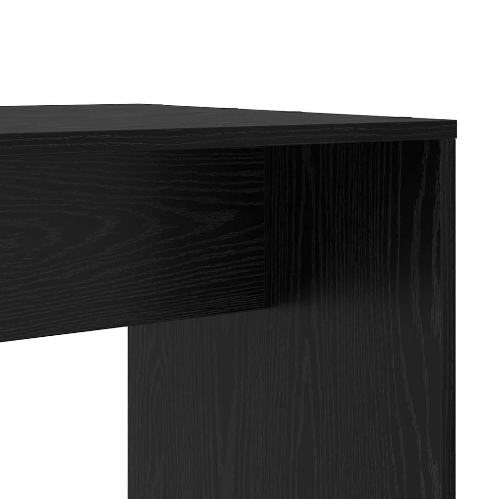 Bureau Chêne noir 138,5 x 55 x 143 cm Bois d'ingénierie - XIOS