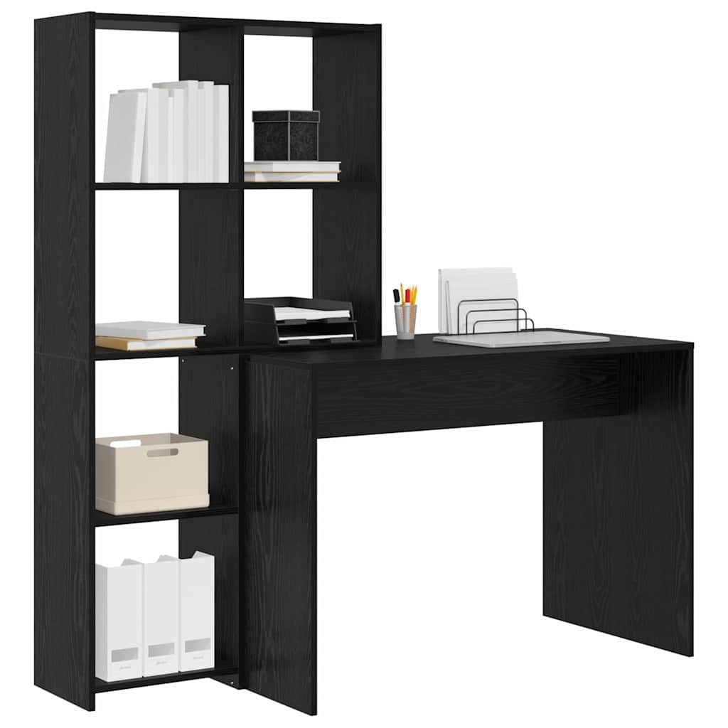 Bureau Chêne noir 138,5 x 55 x 143 cm Bois d'ingénierie - XIOS