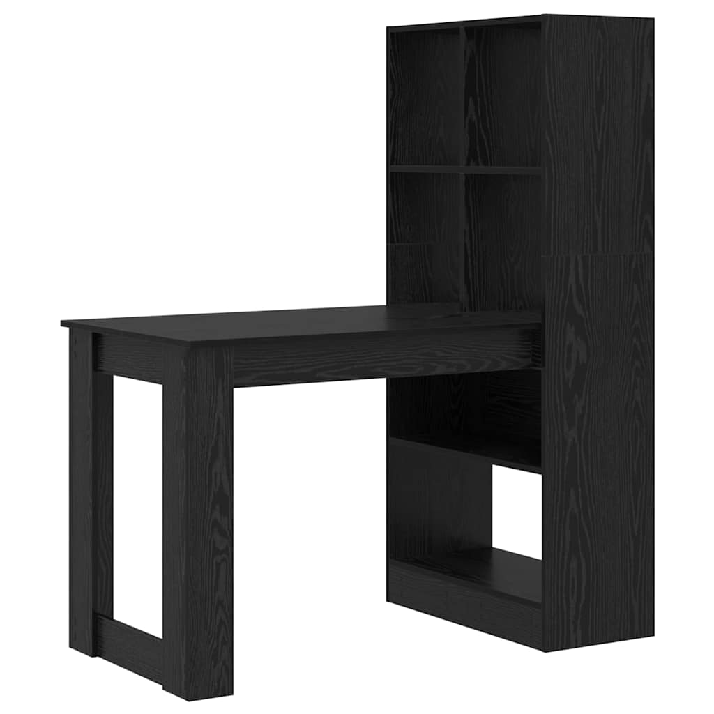 Bureau Chêne noir 122 x 67 x 145 cm Bois d'ingénierie - XIOS
