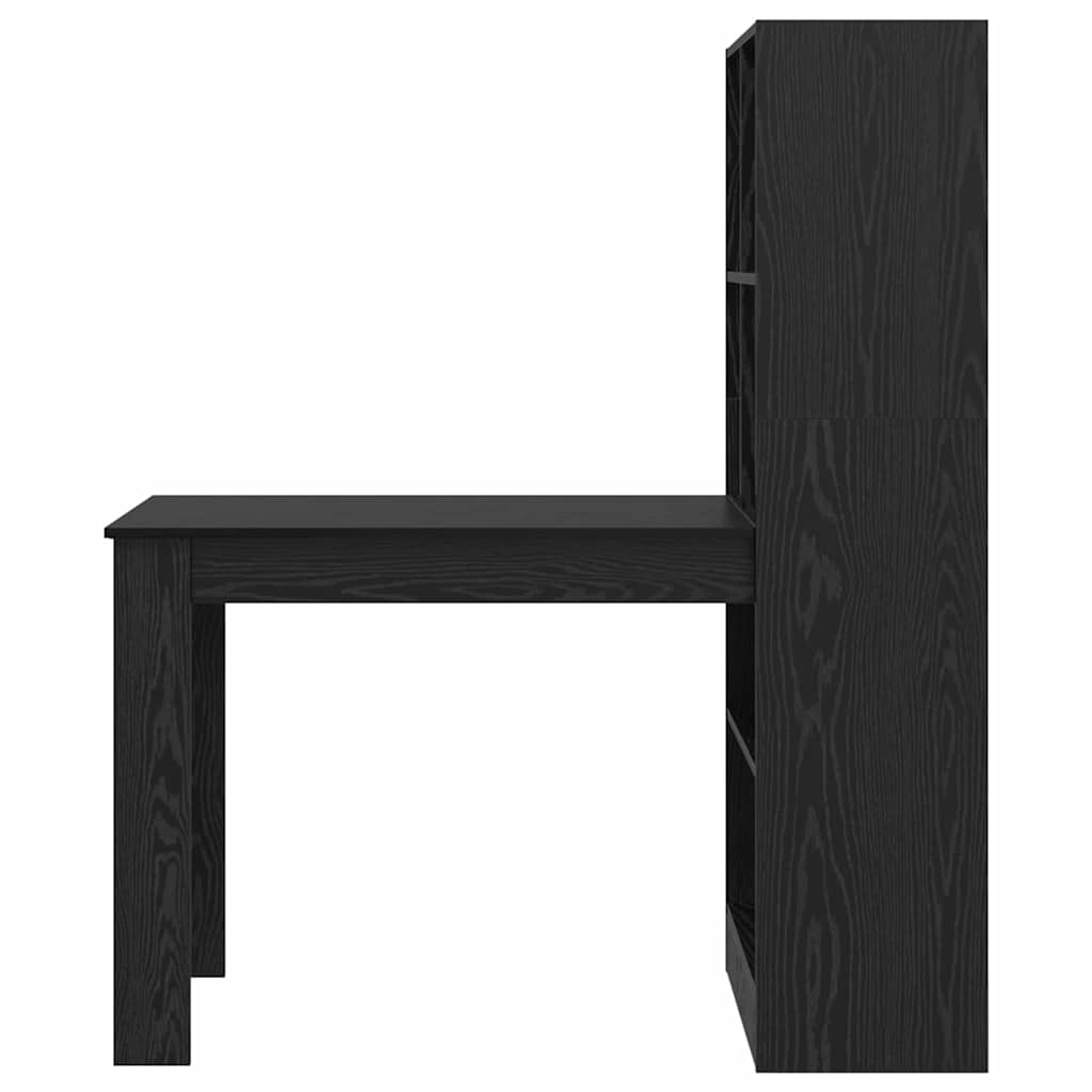 Bureau Chêne noir 122 x 67 x 145 cm Bois d'ingénierie - XIOS