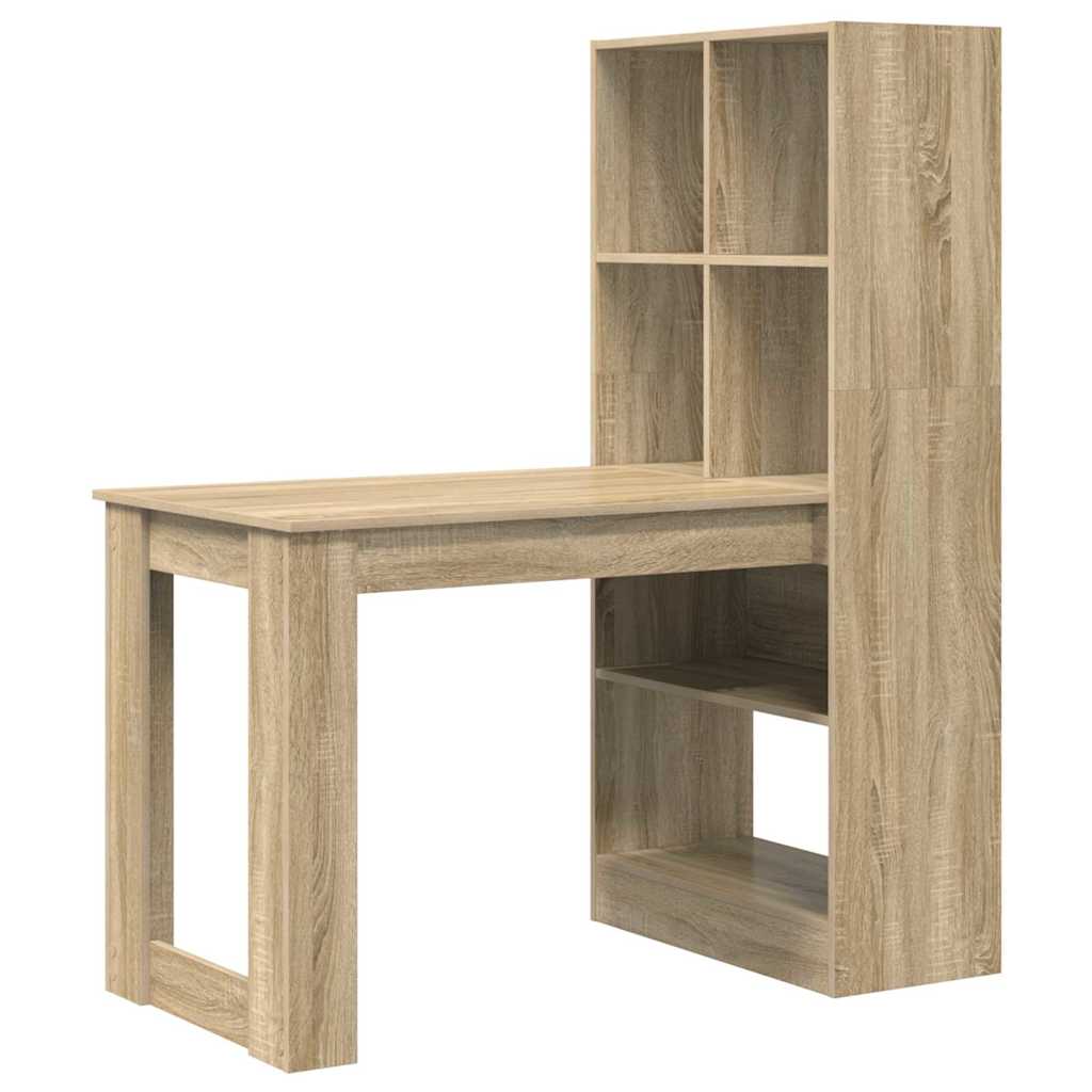 Bureau Chêne Sonoma 122 x 67 x 145 cm Bois d'ingénierie - XIOS