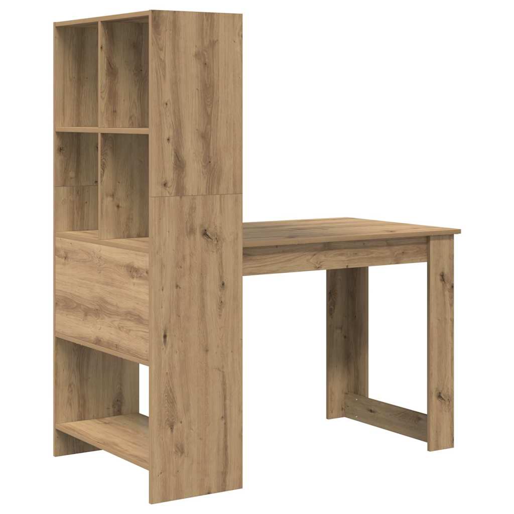 Bureau Chêne artisanal 122 x 67 x 145 cm Bois d'ingénierie - XIOS