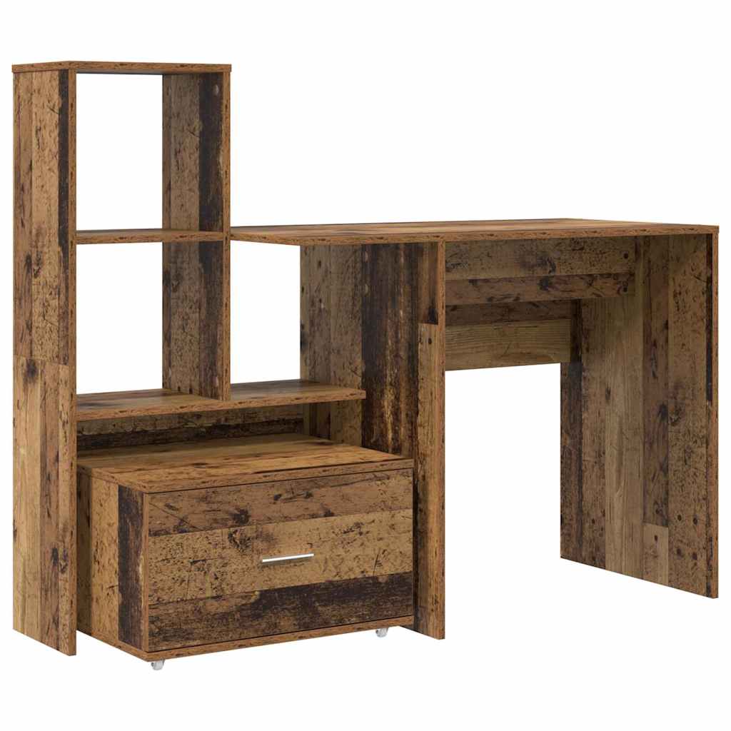 Bureau Bois Ancien 131,5 x 50 x 106,5 cm Bois d'ingénierie - XIOS