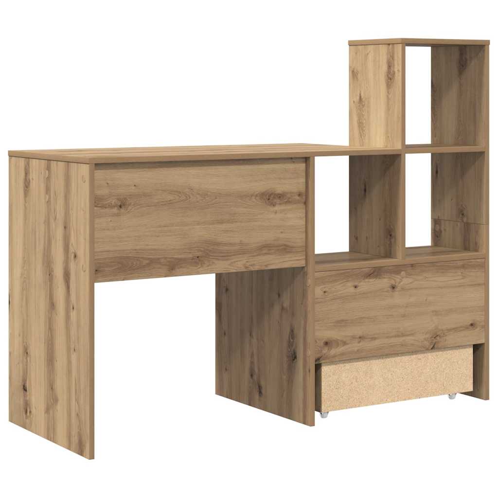 Bureau Chêne artisanal 131,5 x 50 x 106,5 cm Bois d'ingénierie - XIOS