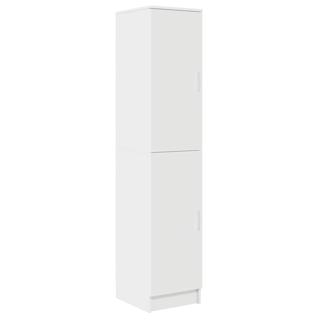 Bureau avec rangement 2 pcs Blanc 78.5 x 37 x 154.5 cm