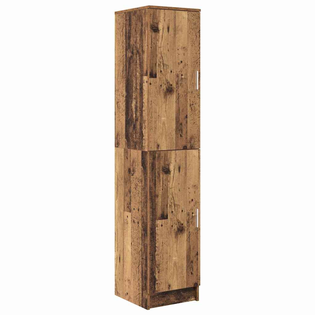 Bureau avec rangement 2 pcs Bois Ancien 78.5 x 37 x 154.5 cm - XIOS
