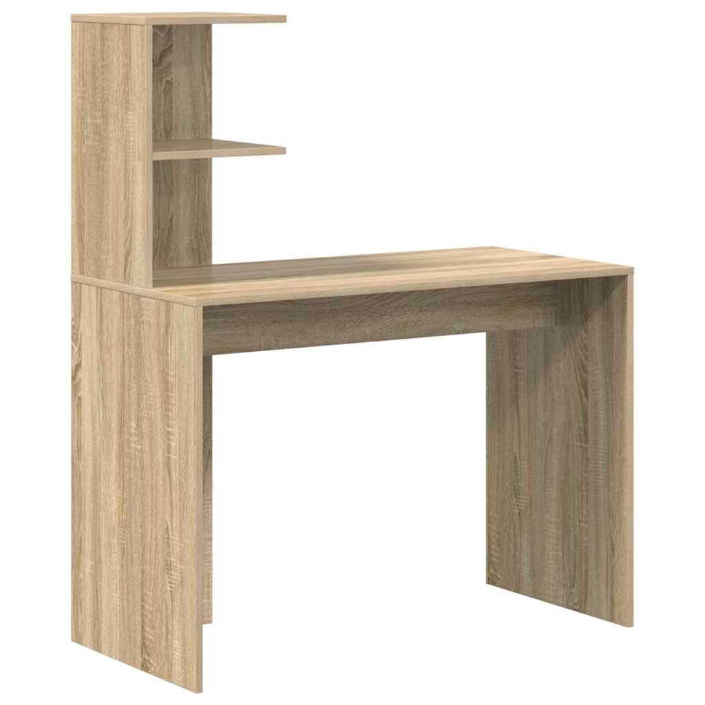 Bureau avec rangement 2 pcs Chêne Sonoma 102 x 50 x 124 cm - XIOS