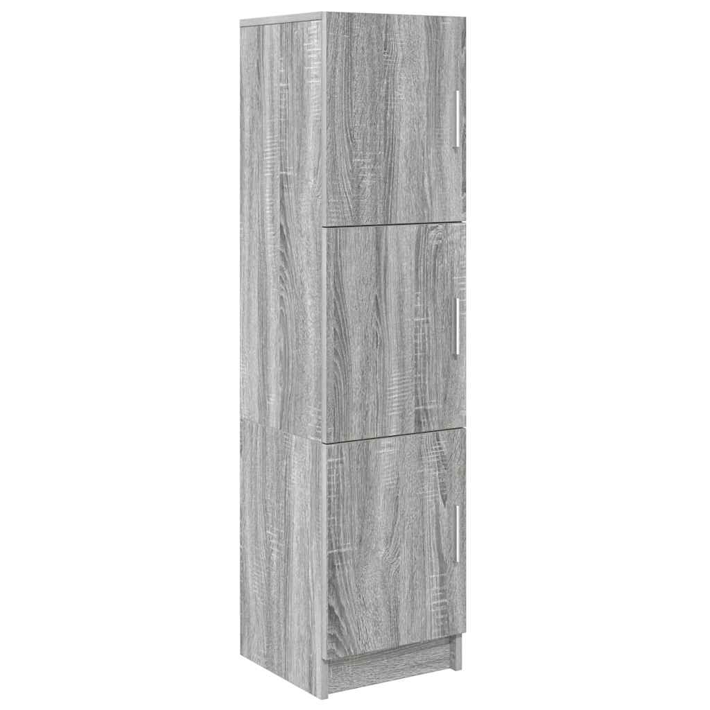 Bureau avec rangement 2 pcs Sonoma gris 102 x 50 x 124 cm - XIOS