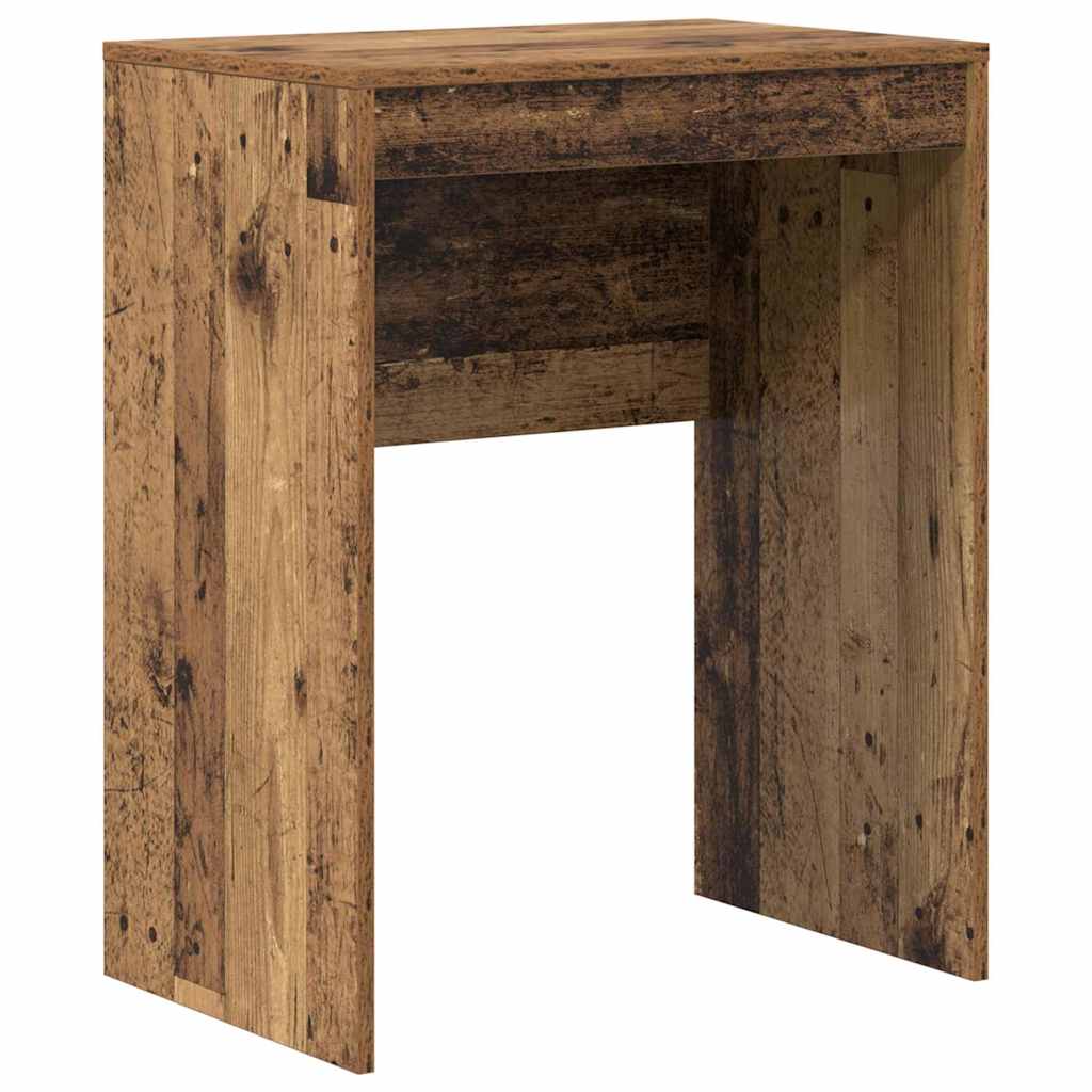Bureau avec rangement 2 pcs Bois Ancien 45,5 x 34 x 127 cm - XIOS