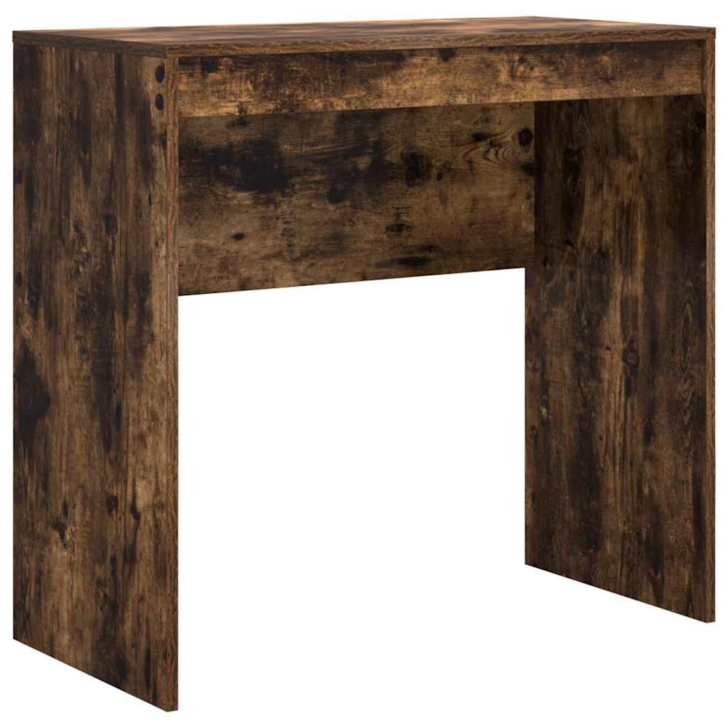 Bureau avec rangement 2 pcs Chêne fumé 80 x 40 x 76 cm - XIOS