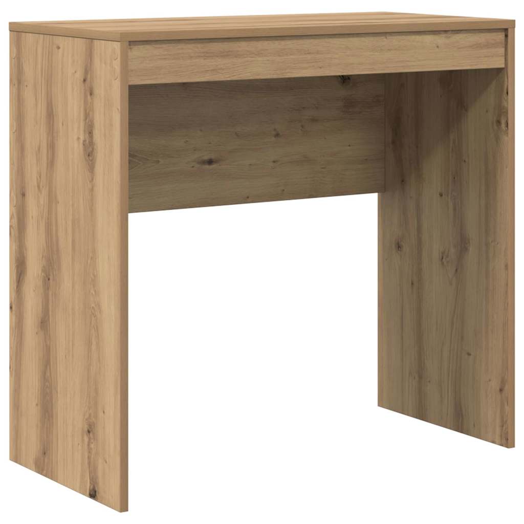 Bureau avec rangement 2 pcs chêne artisanal 80 x 40 x 76 cm - XIOS