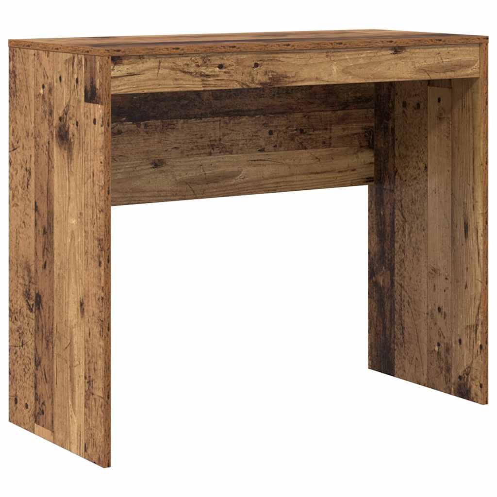 Bureau avec rangement 2 pcs Bois Ancien 90 x 40 x 76 cm - XIOS