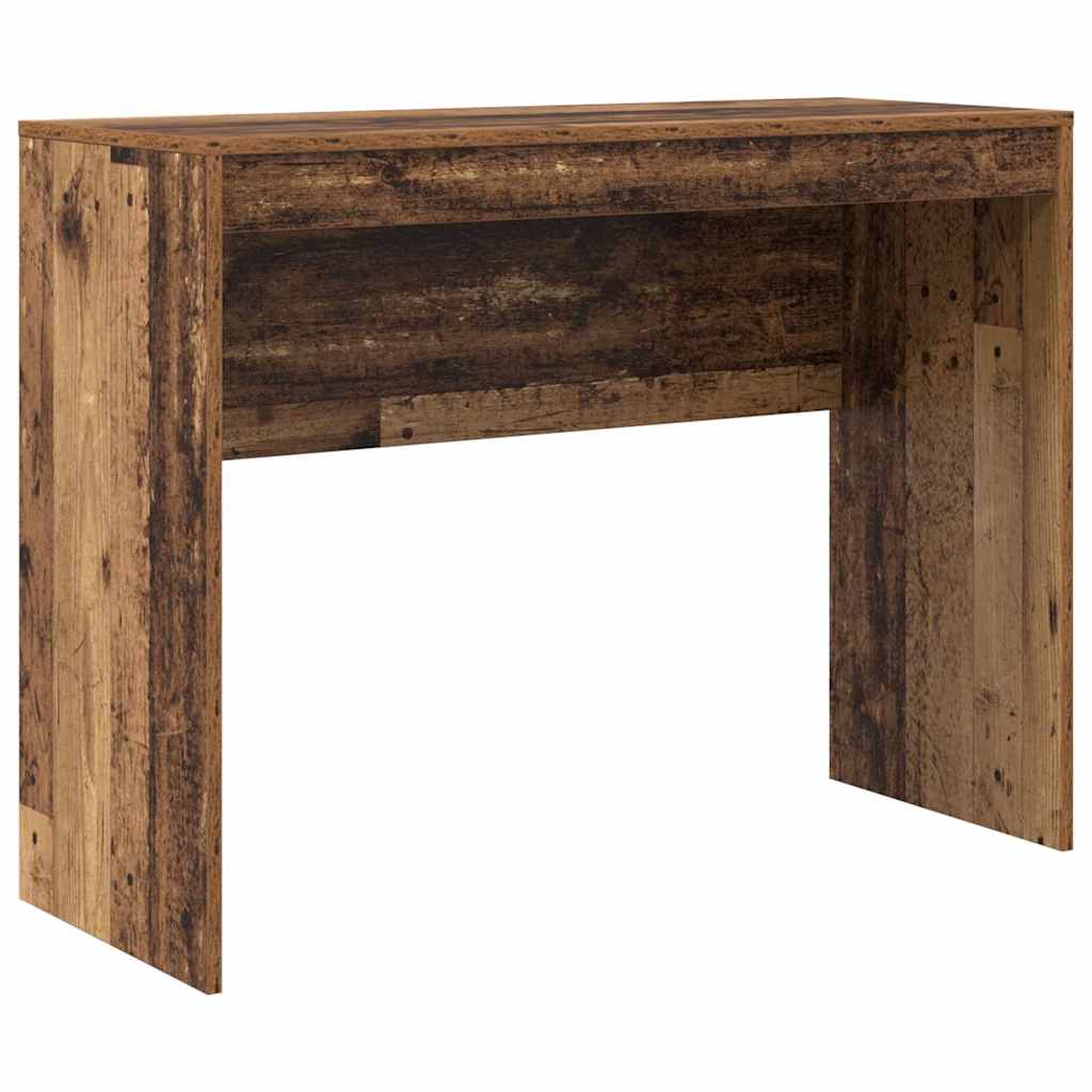 Bureau avec rangement 2 pcs Bois Ancien 100 x 40 x 76 cm - XIOS