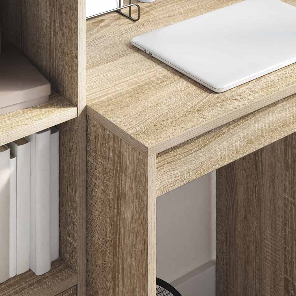 Bureau avec rangement 2 pcs Chêne Sonoma 60 x 50 x 76 cm - XIOS