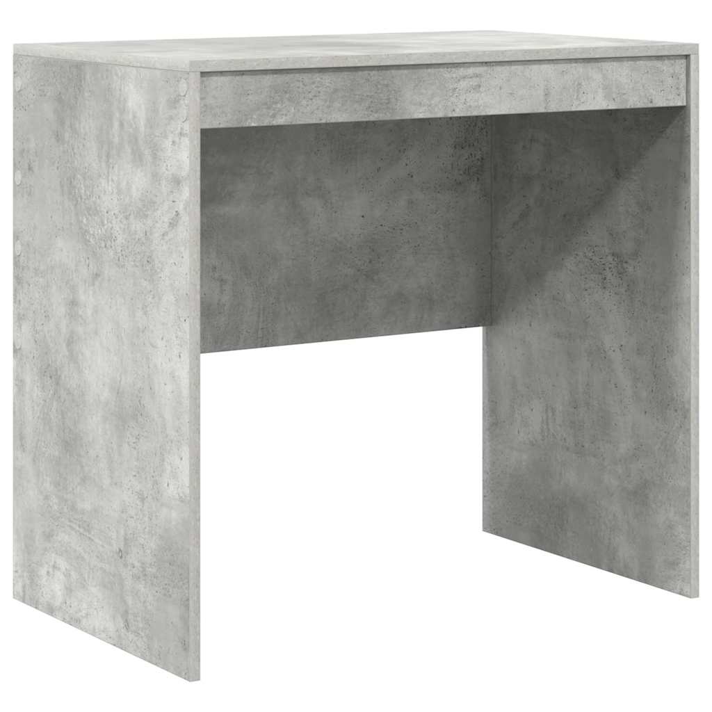 Bureau avec rangement 2 pcs Gris béton 80 x 50 x 76 cm - XIOS