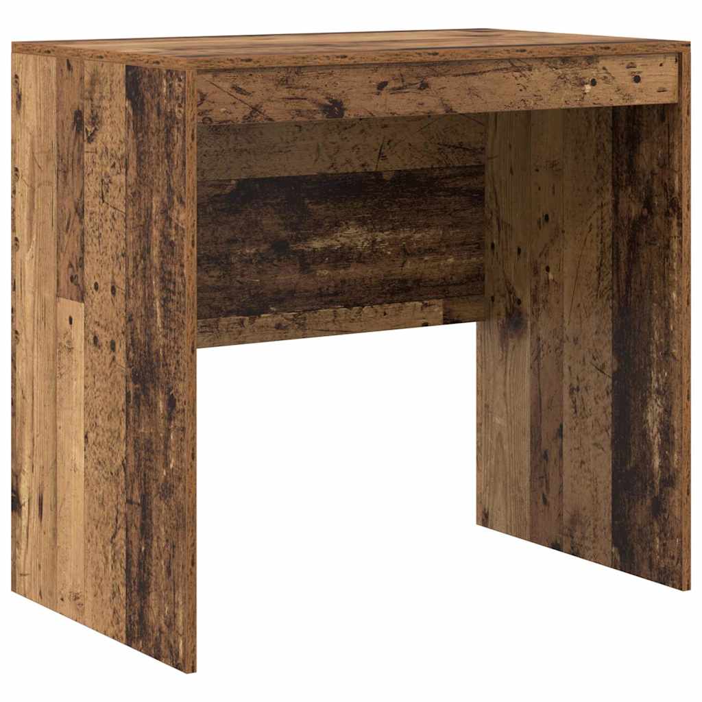 Bureau avec rangement 2 pcs Bois Ancien 80 x 50 x 76 cm - XIOS