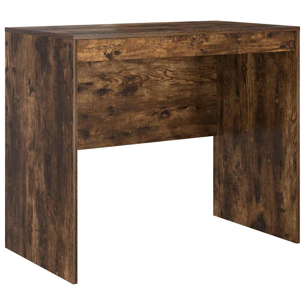 Bureau avec rangement 2 pcs Chêne fumé 90 x 50 x 76 cm - XIOS