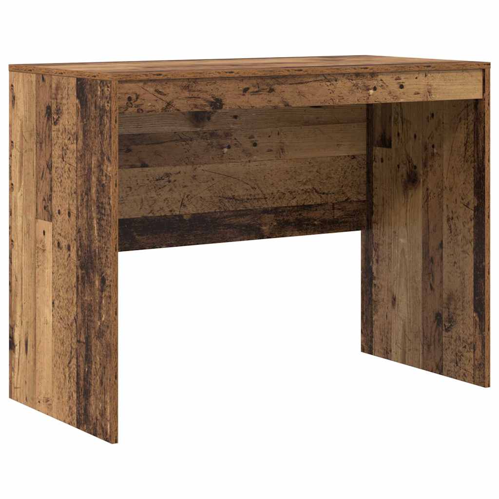 Bureau avec rangement 2 pcs Bois Ancien 100 x 50 x 76 cm - XIOS