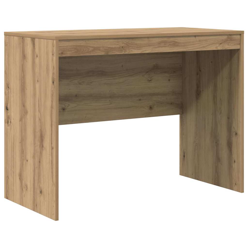 Bureau avec rangement 2 pcs chêne artisanal 100 x 50 x 76 cm - XIOS